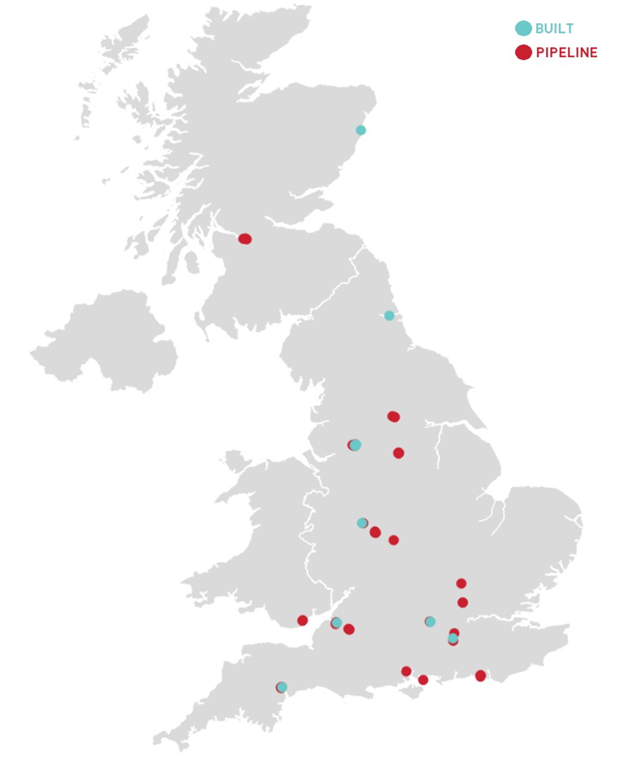 UK Regional Co-Living Locations