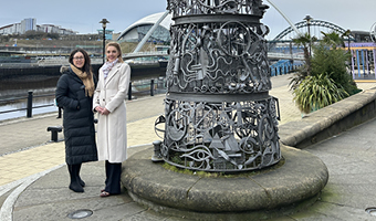 Laura Dixon and Rachel Jones