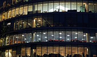 Vacant office building