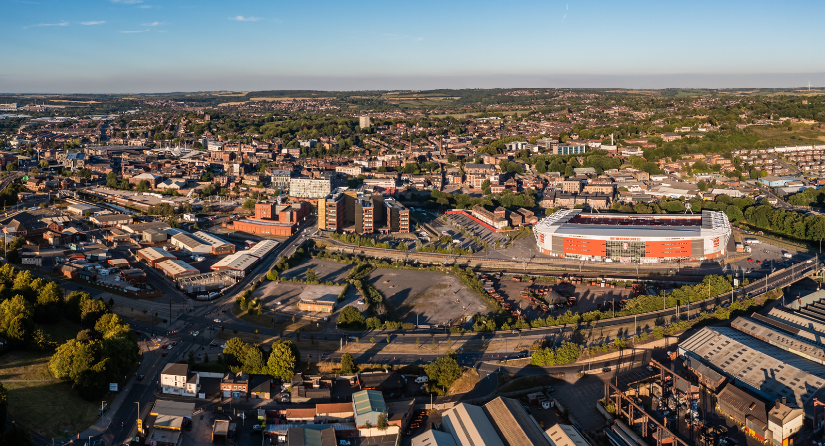 Rotherham skyline
