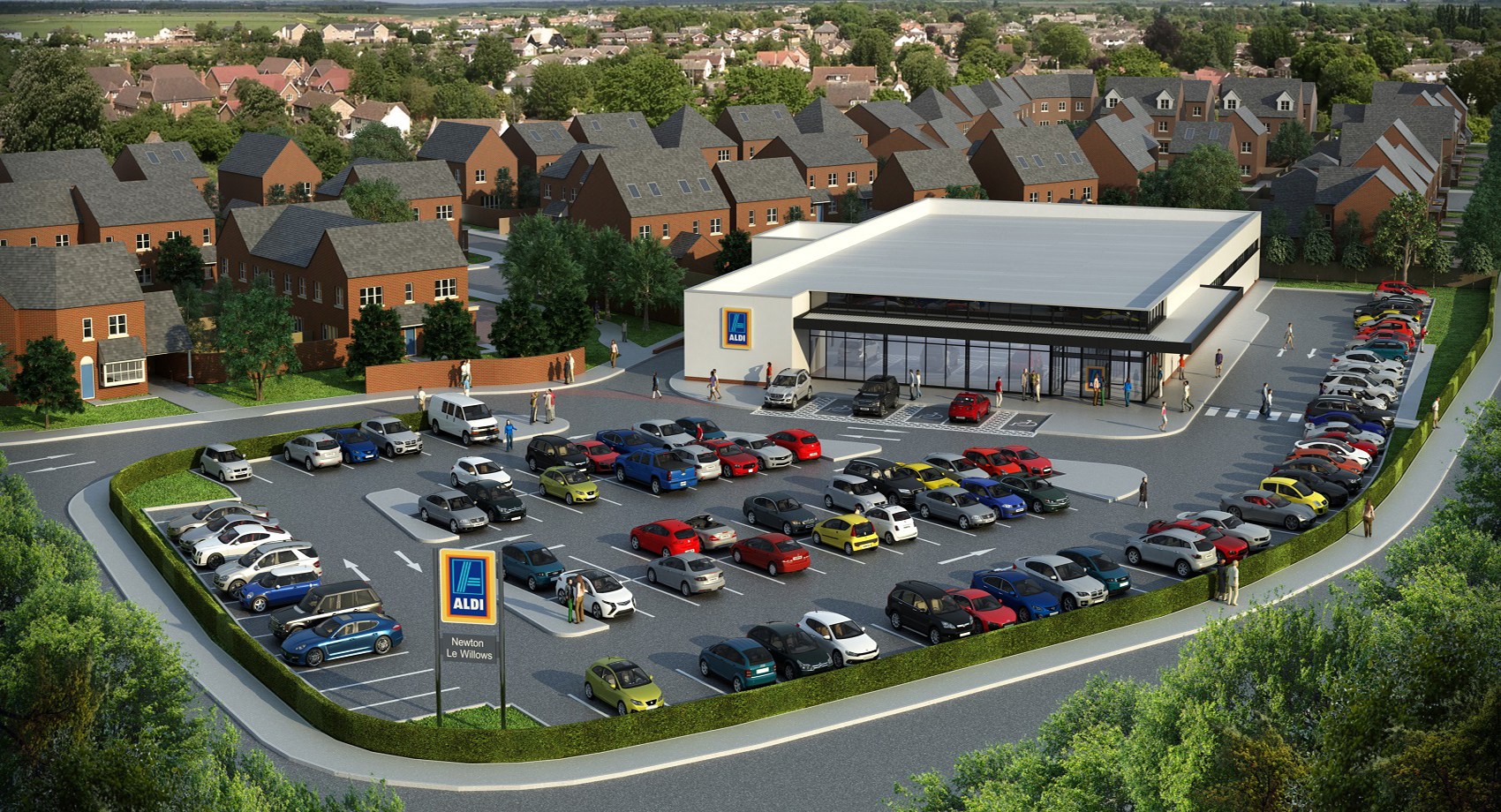 Aldi Newton Le Willows