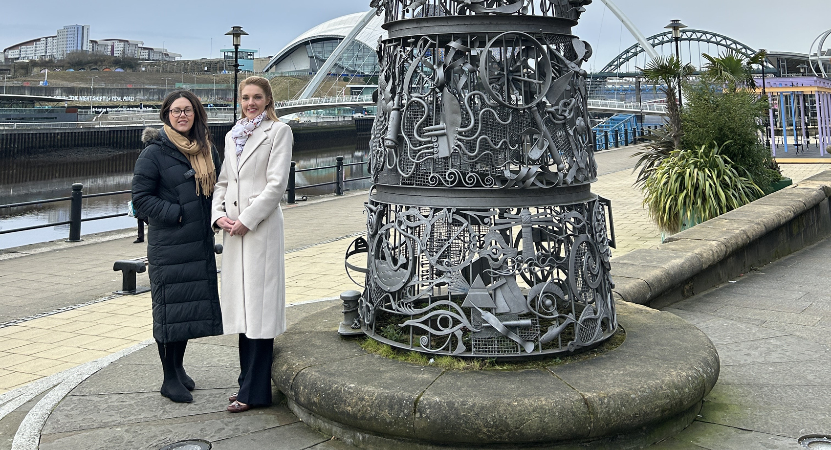 Laura Dixon and Rachel Jones