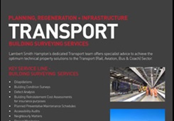 Transport Service Line, Building Surveying